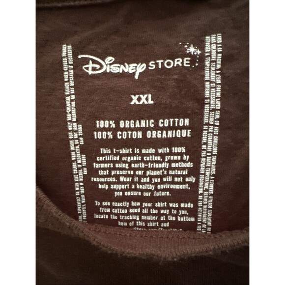 Vintage Brown And Yellow Graphic Disneyland Grumpy Dwarf T-shirt - Picture 3 of 9